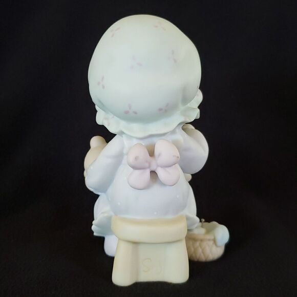 Vintage 1990 Precious Moments “You Are a Blessing to Me” Porcelain Figurine - Picture 3 of 6